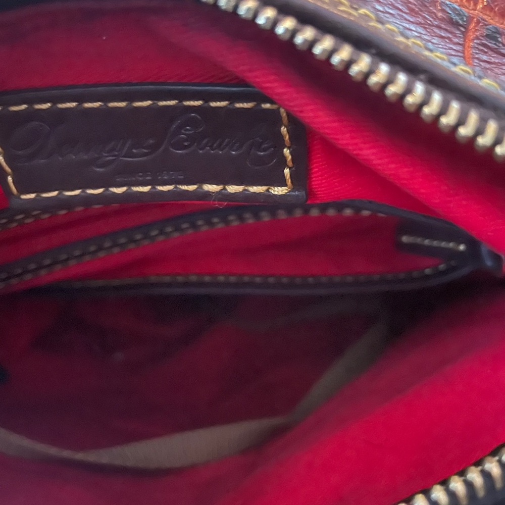 Dooney & Bourke Rich Brown Crocodile Hobo Bag - Picture 8 of 9